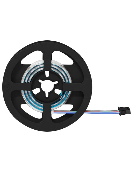 Striscia LED 2 pcs Nero e trasparente 400 mm Rame e plastica