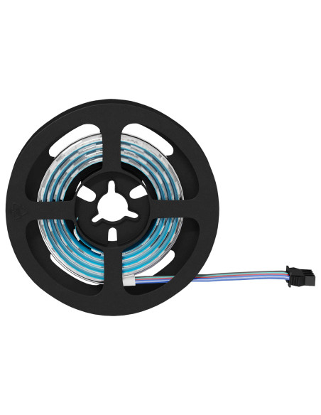 Striscia LED 2 pcs Nero e trasparente 750 mm Rame e plastica