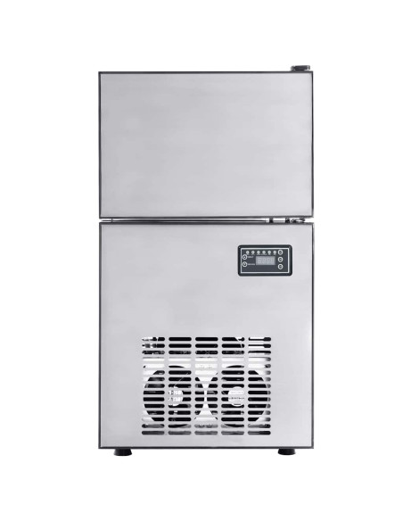 Creatore di cubetti di ghiaccio Argento 43 x 40 x 71 cm