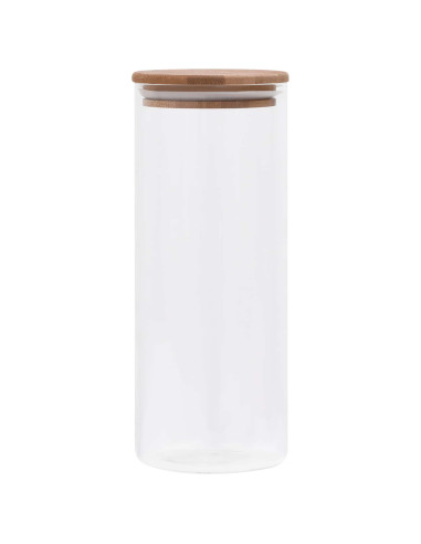 Barattolo di Vetro 10 pcs Trasparente 8,5 x 8,5 x 21,5 cm Vetro