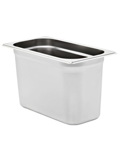 Contenitori Gastronorm 4 pz GN 1/3 200 mm in Acciaio Inox