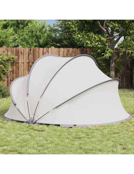 Dome Piscina Grigio e arancione 336 x 322 x 160 cm