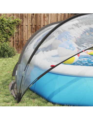 Dome Piscina Trasparente 336 x 322 x 160 cm PVC