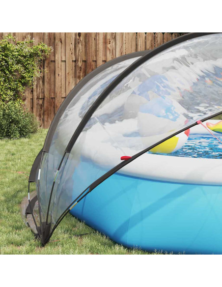Dome Piscina Trasparente 336 x 322 x 160 cm PVC