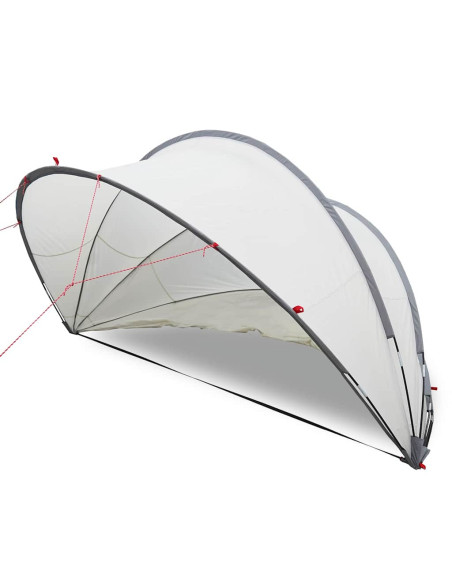 Dome Piscina Grigio e arancione 405 x 405 x 192 cm