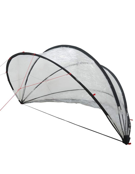 Dome Piscina Trasparente 405 x 405 x 192 cm PVC