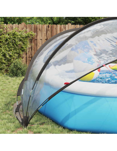Dome Piscina Trasparente 405 x 405 x 192 cm PVC