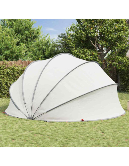 Dome Piscina Grigio e arancione 430 x 430 x 210 cm