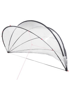 Dome Piscina Trasparente 430 x 430 x 210 cm PVC 2