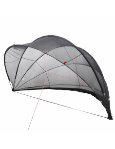 Dome Piscina Nero 430 x 430 x 210 cm 2