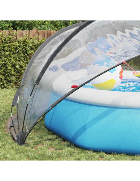 Dome Piscina Trasparente 472 x 460 x 229 cm PVC