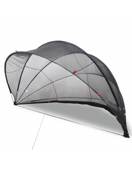 Dome Piscina Nero 472 x 460 x 229 cm