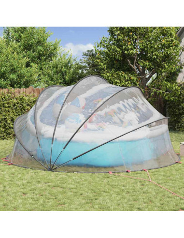 Dome Piscina Trasparente 500 x 500 x 236 cm PVC