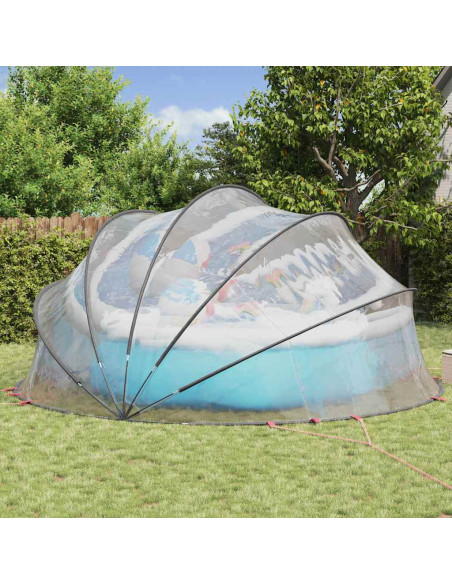 Dome Piscina Trasparente 500 x 500 x 236 cm PVC