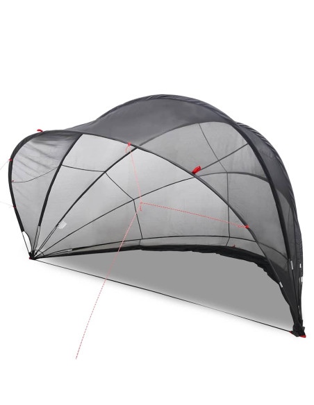 Dome Piscina Nero 500 x 500 x 236 cm