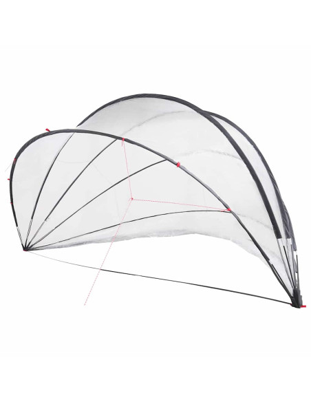 Dome Piscina Trasparente 546 x 516 x 250 cm PVC