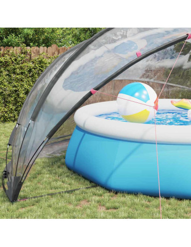 Dome Piscina Trasparente 546 x 516 x 250 cm PVC