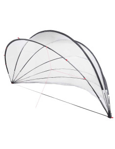 Dome Piscina Trasparente 592 x 590 x 275 cm PVC 2