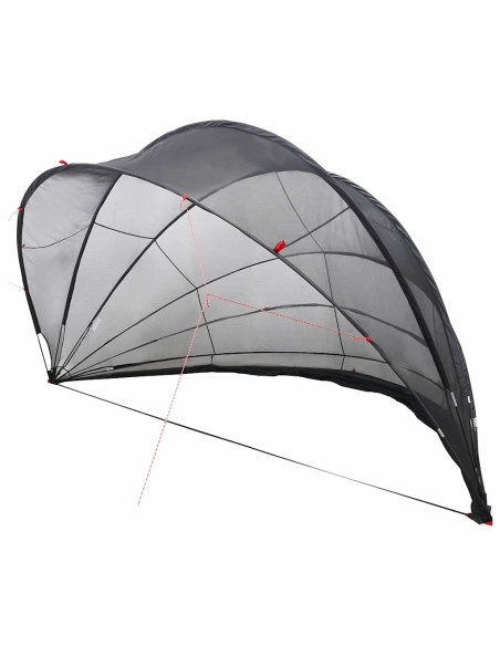 Dome Piscina Nero 592 x 590 x 275 cm