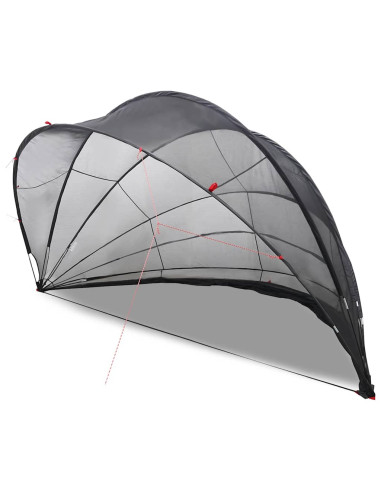 Dome Piscina Nero 592 x 590 x 275 cm