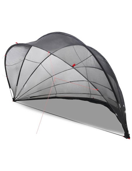 Dome Piscina Nero 592 x 590 x 275 cm