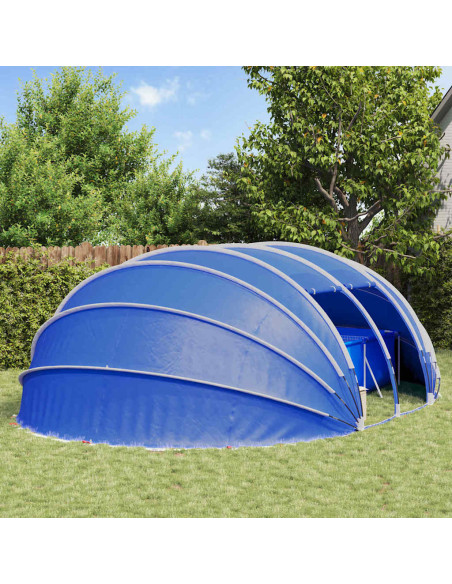Tenda da piscina a cupola Verde 538 x 440 x 204 cm