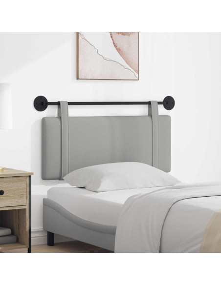 Testata appesa Grigio Nuvola 110 x 55 x 5 cm Tessuto