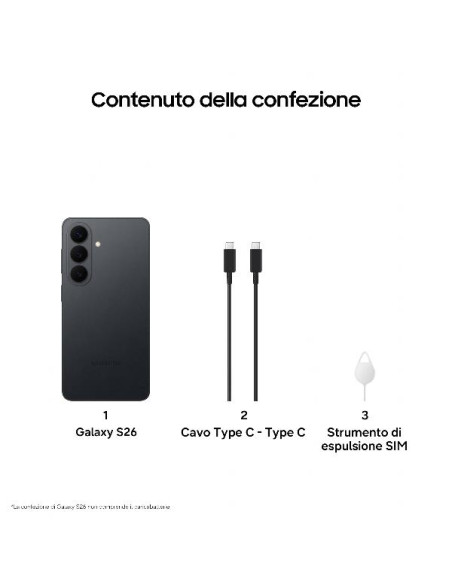 GALAXY S26 12+256GB BLACK EE