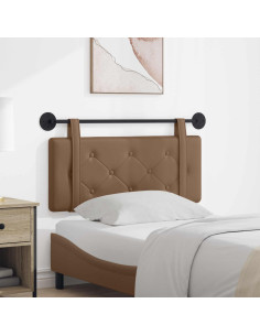 Testata appesa Cappuccino 100 cm Pelle Sintetica