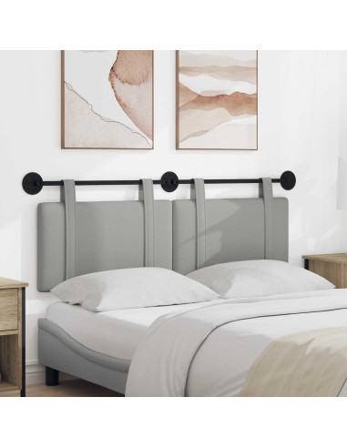 Testata appesa Grigio Nuvola 150 x 55 x 5 cm Tessuto