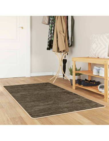 Runner Tappeto MARSA Verde Foresta 100 x 80 cm Poliestere e PVC