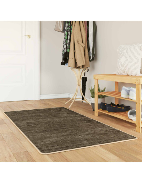 Runner Tappeto MARSA Verde Foresta 150 x 80 cm Poliestere e PVC