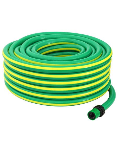 Tubo da Giardino 5-Ply Verde e Giallo 1 / 2'' 10 m PVC