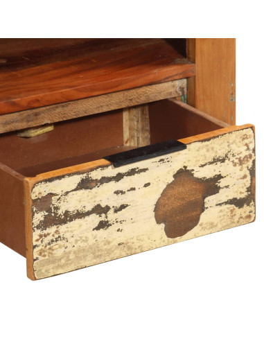 Mobile Porta TV 110x30x40 cm in Legno Massello di Recupero