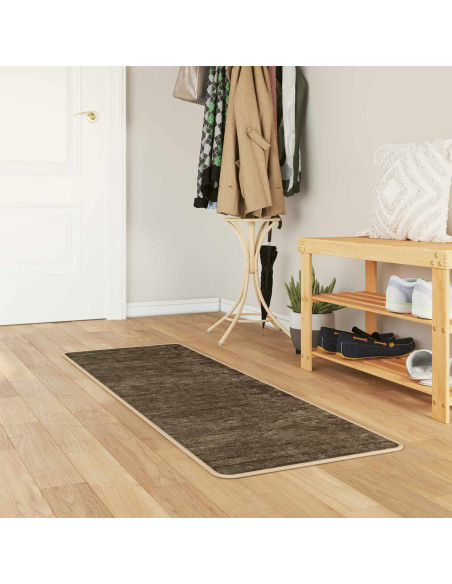 Runner Tappeto MARSA Verde Foresta 200 x 50 cm Poliestere e PVC