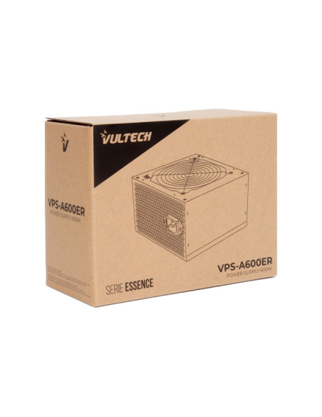 Vultech VPS-A600ER alimentatore per computer 600 W 24-pin ATX ATX Nero