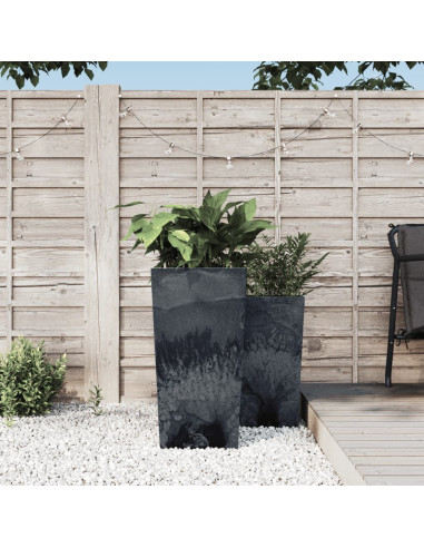 Fioriera con Interno Rimovibile Antracite 21/49 L PP Cemento