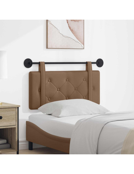 Testata appesa Cappuccino 80 cm Pelle Sintetica