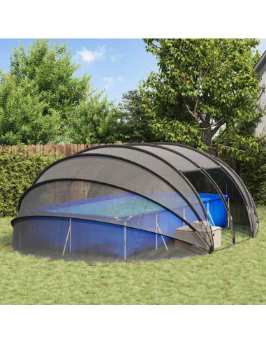 Tenda da piscina a cupola Trasparente 538 x 440 x 204 cm