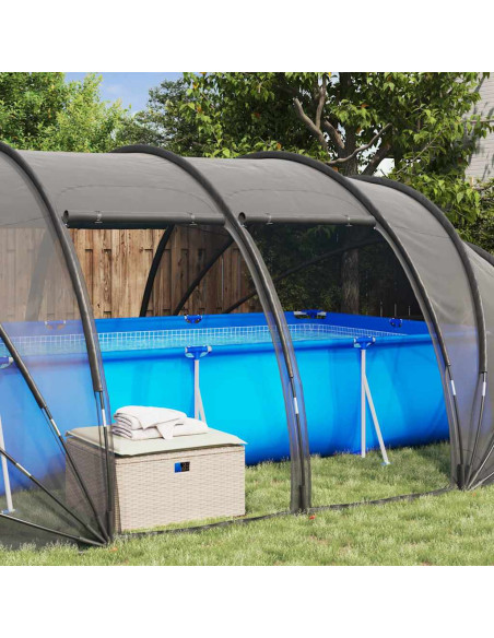 Tenda da piscina a cupola Trasparente 538 x 440 x 204 cm