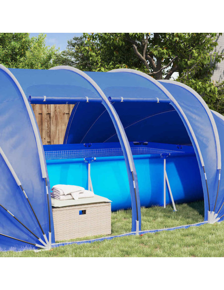 Tenda da piscina a cupola Verde 640 x 432 x 205 cm