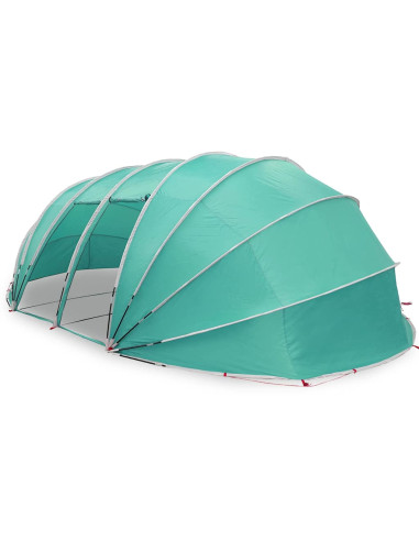 Tenda da piscina a cupola Blu 640 x 432 x 205 cm