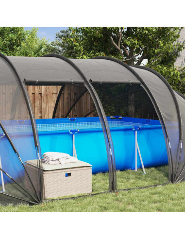 Tenda da piscina a cupola Trasparente 640 x 432 x 205 cm
