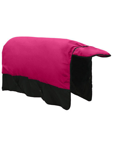 Coperta per Cavalli Rosa e Nero 85 cm Poliestere