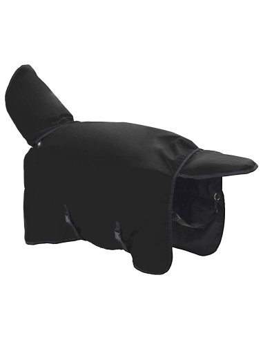 Coperta per Cavalli Verde Scuro e Nero 95 cm Poliestere