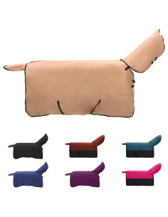Coperta per Cavalli Cappuccino 85 cm Poliestere 2