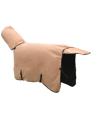 Coperta per Cavalli Cappuccino 125 cm Poliestere