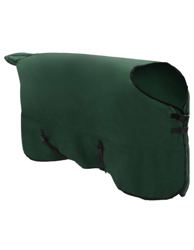 Coperta per Cavalli Verde scuro completo Poliestere