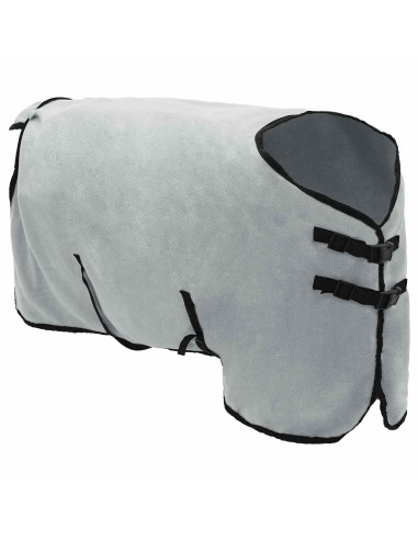 Coperta per Cavalli Grigio chiaro e rosa completo Poliestere