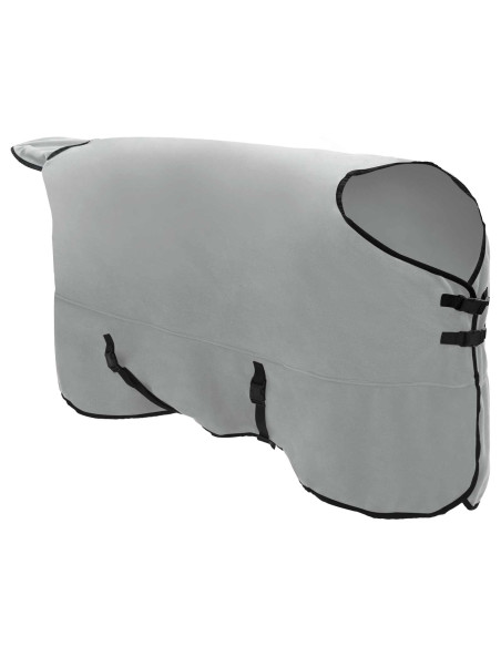 Coperta per Cavalli Grigio chiaro e rosa completo Poliestere